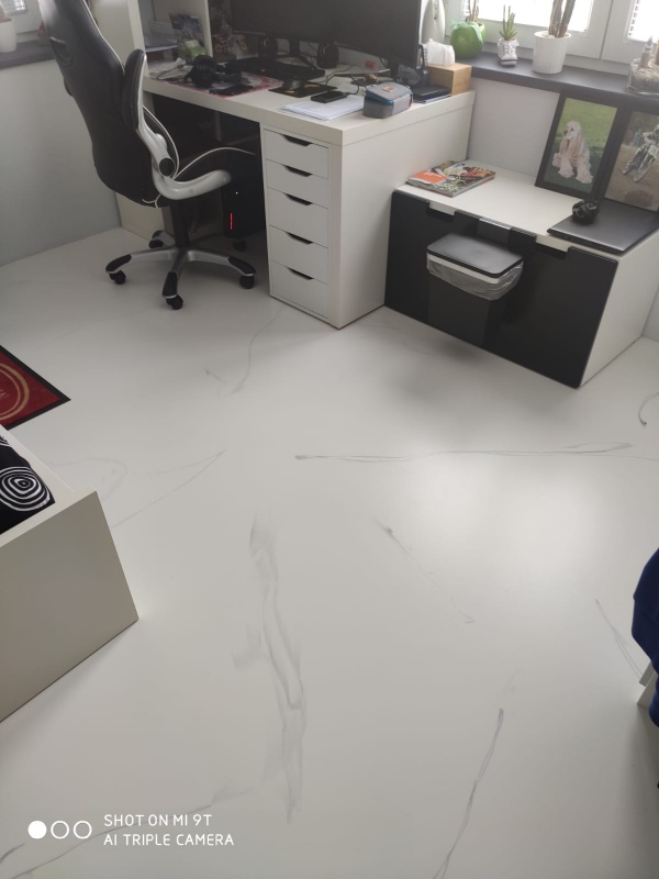 Podlahové stěrky v bytech