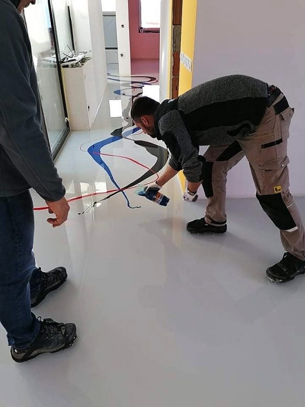 Podlahové stěrky v bytech