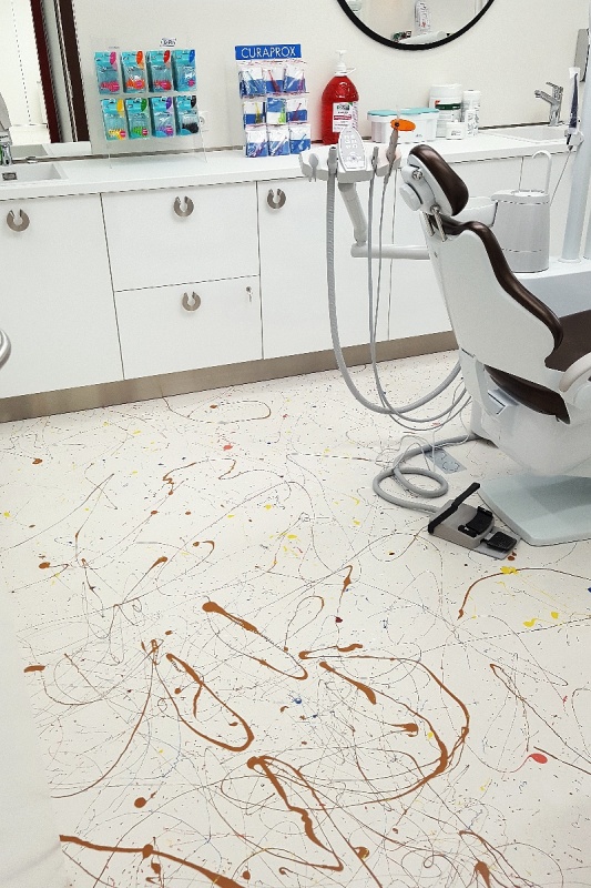 Podlahy a podlahové stěrky v komerčních prostorech