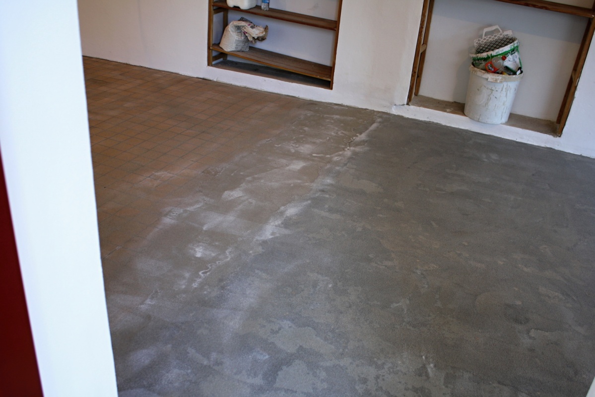 Podlahy v garážích