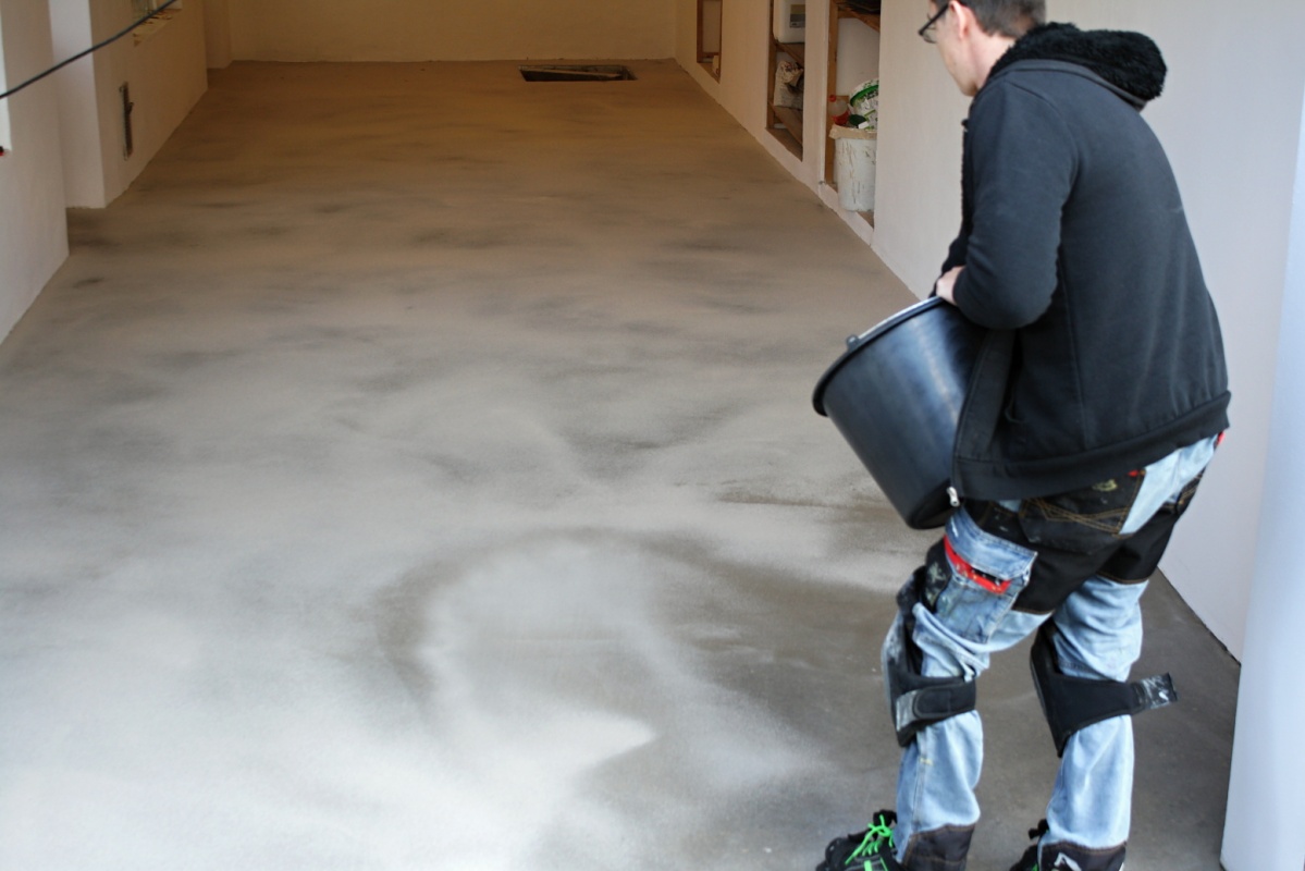 Podlahy v garážích