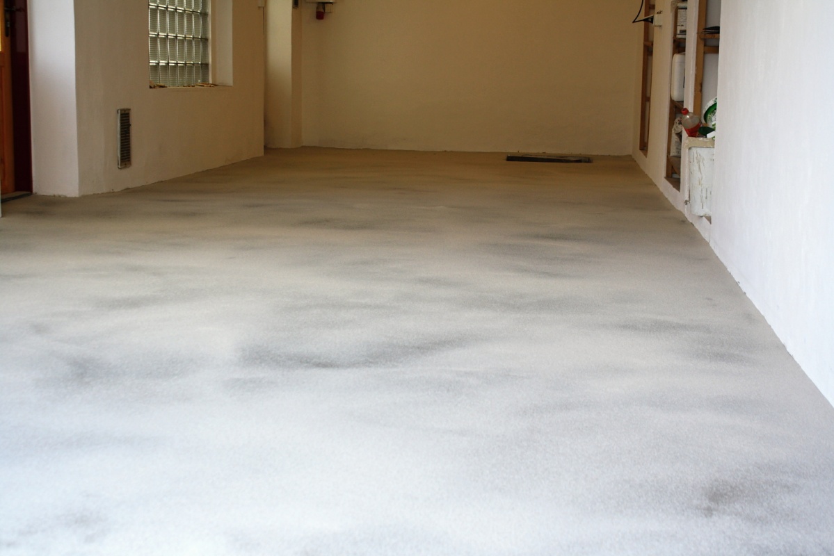 Podlahy v garážích