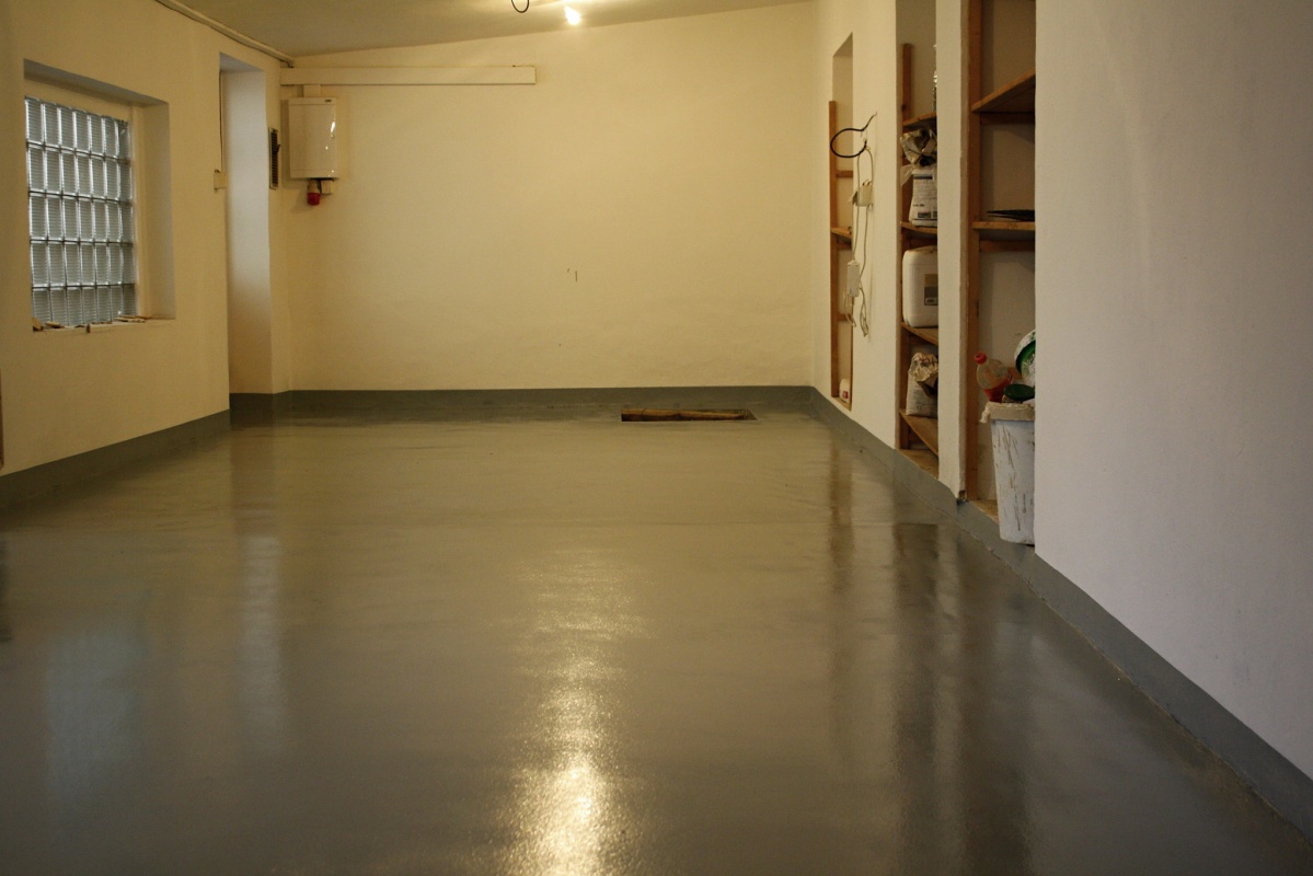 Podlahy v garážích